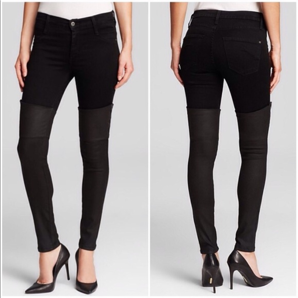 New!! James jeans dee dee jeans- real leather